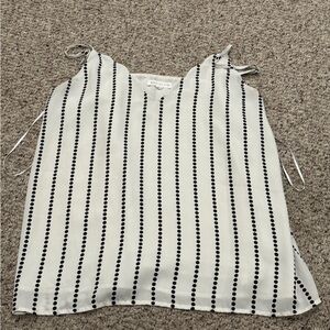 Socialite Black and White Polka Dot Camisole